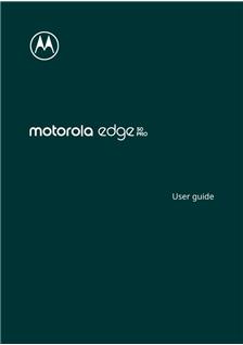 Motorola Edge 50 Pro manual. Smartphone Instructions.